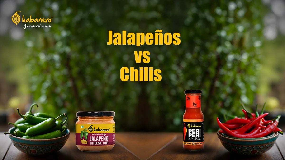 difference between Jalapenos and chilis