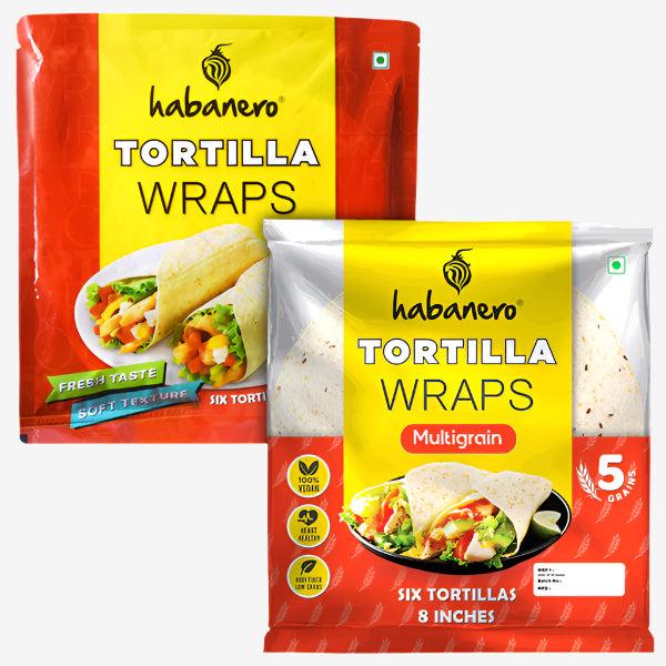 Tortilla Wrap + Multigrain Tortilla Wrap (660G)