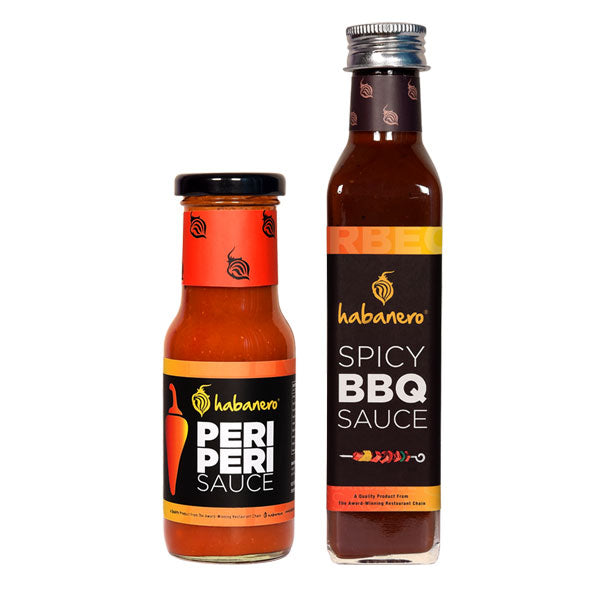 Barbeque Sauce & Peri Peri Sauce l 480g