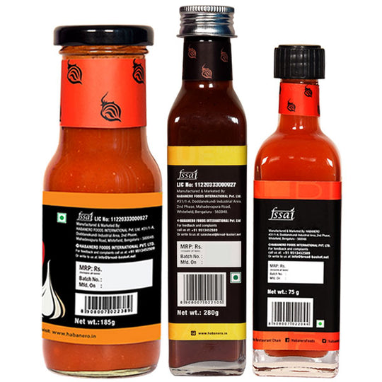 Sriracha Sauce, BBQ Sauce, Hot Sauce | 540G