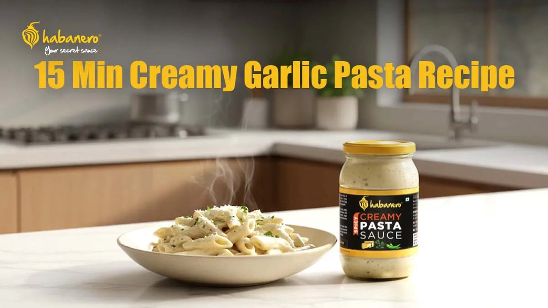 Creamy Garlic Pasta Recipe | Quick & Easy 15-Minute Pasta Dinner