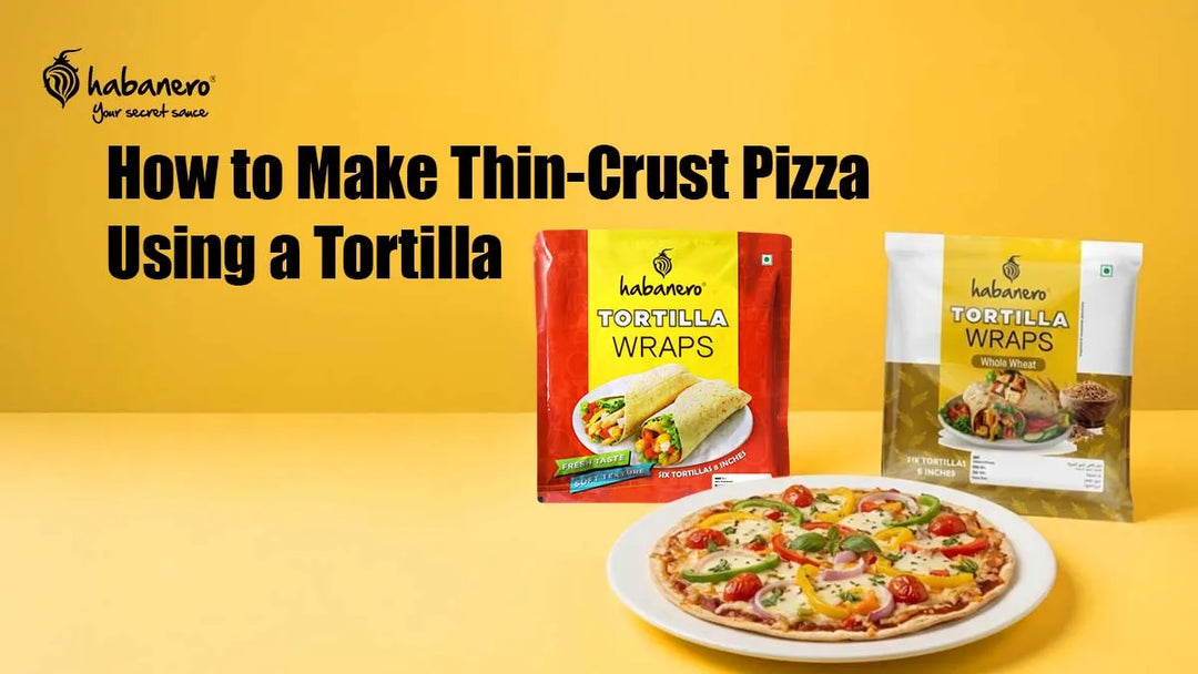 How to Make Thin-Crust Pizza Using a Tortilla: Easy Tortilla Pizza Recipe