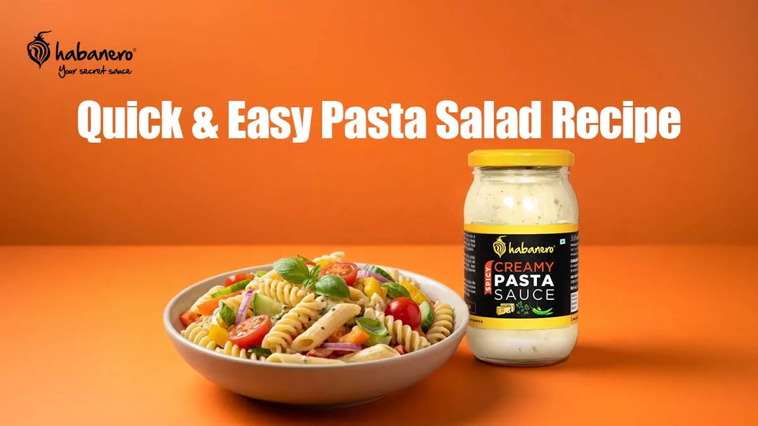 Easy Pasta Salad Recipe | Quick Vegetarian Pasta Salad for Summer
