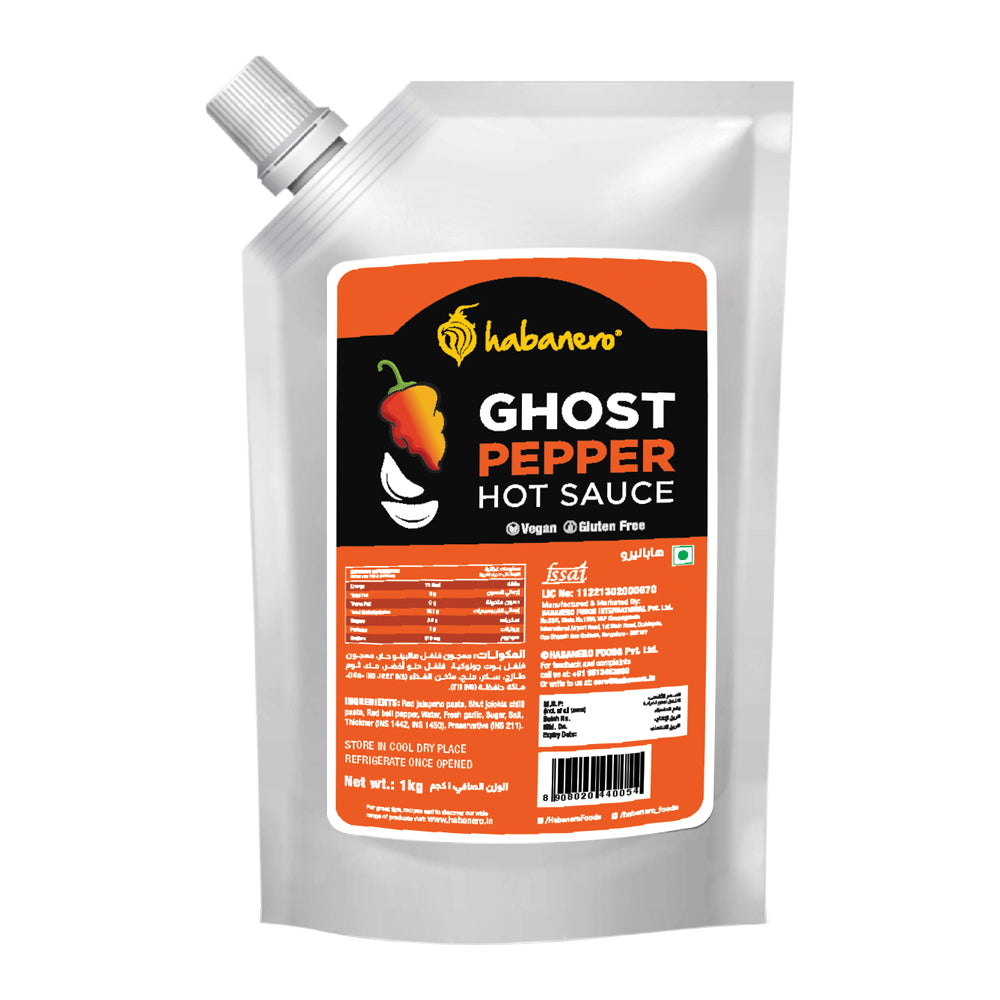 Ghost Pepper Hot Sauce | 1Kg