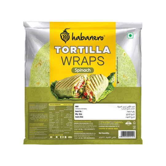 Spinach Tortilla Wrap | 336g