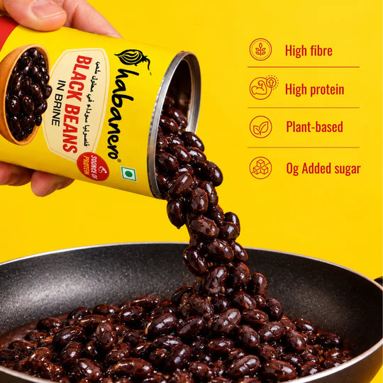 Black Beans in Brine | 400g