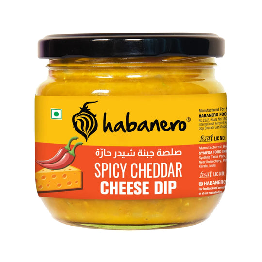 Spicy Cheddar cheese dip | Habanero foods |300g