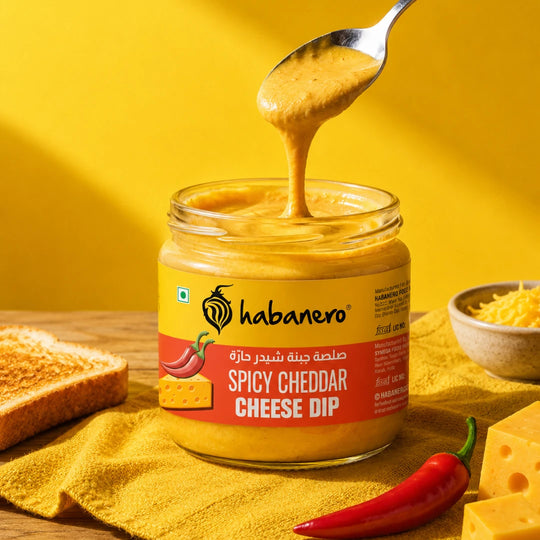 Spicy Cheddar cheese dip | Habanero foods |300g