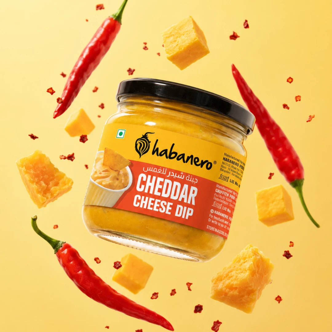 Spicy Cheddar cheese dip | Habanero foods |300g