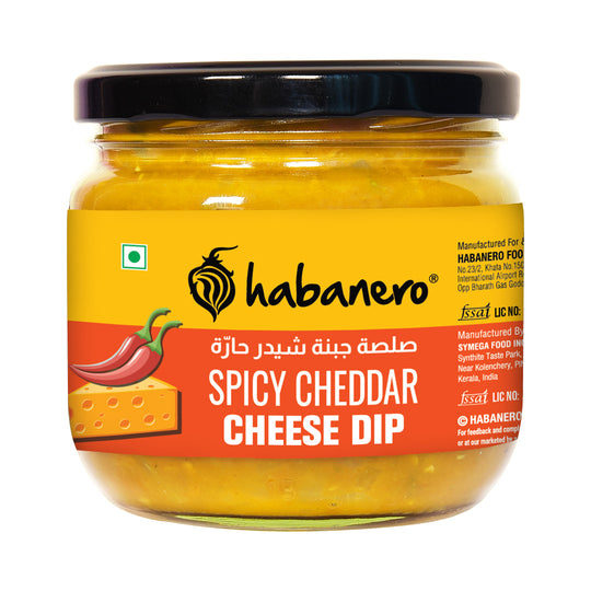 Spicy Cheddar cheese dip | Habanero foods |300g