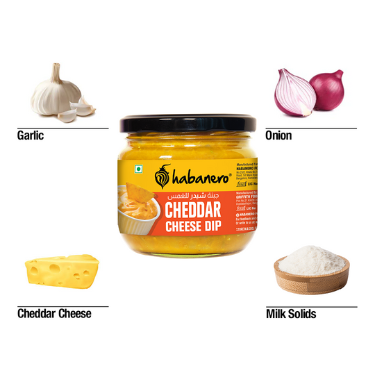 Cheddar cheese dip | Habanero foods |300g