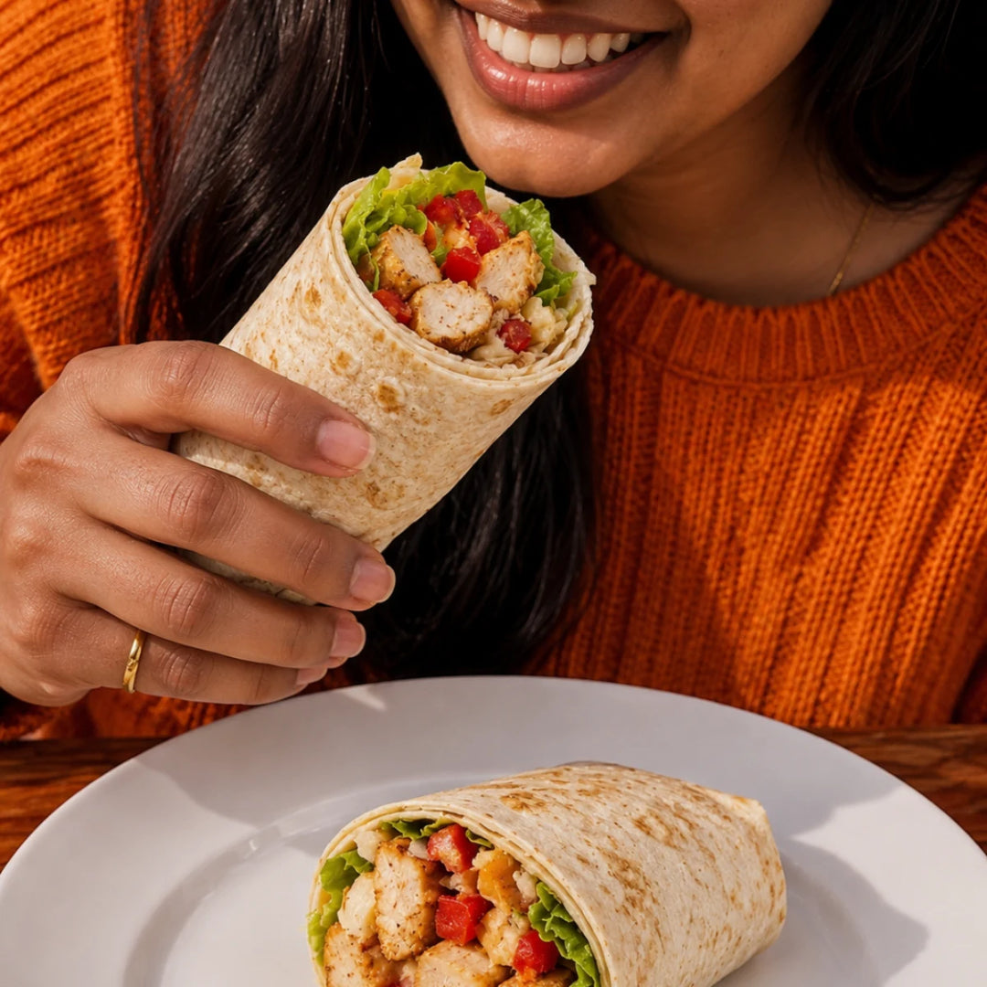 Multigrain Tortilla Wraps | 6 Tortillas | 8 Inches | 330g
