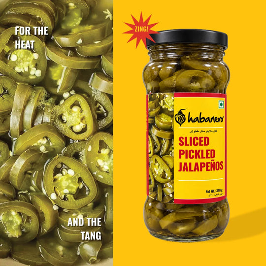 Sliced Pickled Jalapeños | 340g