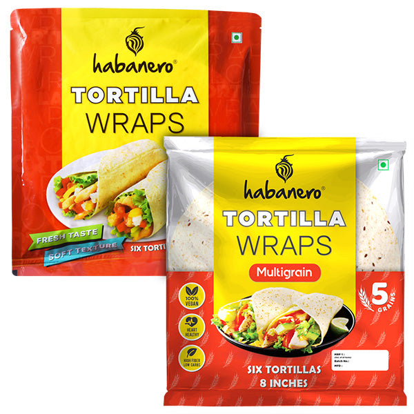 Tortilla Wrap + Multigrain Tortilla Wrap (660G)