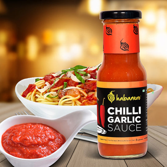 Hot Sauce+ BBQ Sauce + Chilli Garlic Sauce (665G)