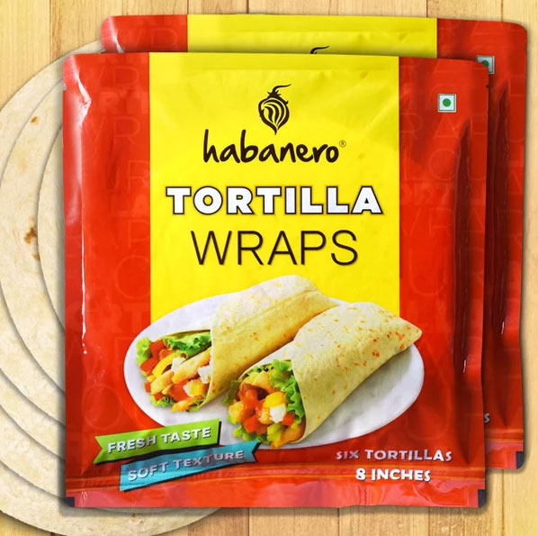 Tortilla Wraps 8 Inches